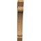 Ekena Millwork Legacy Slat Rough Sawn Bracket, Western Red Cedar, 6"W x 38"D x 46"H BKT06X38X46LEC06RWR - alternate 4